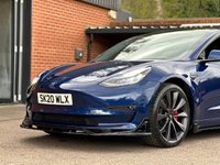 USED 2020 20 TESLA Model 3 (Dual Motor) Performance Saloon 4dr Electric Auto 4WDE (Performance Upgrade) (449 bhp) 