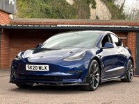 USED 2020 20 TESLA Model 3 (Dual Motor) Performance Saloon 4dr Electric Auto 4WDE (Performance Upgrade) (449 bhp) 
