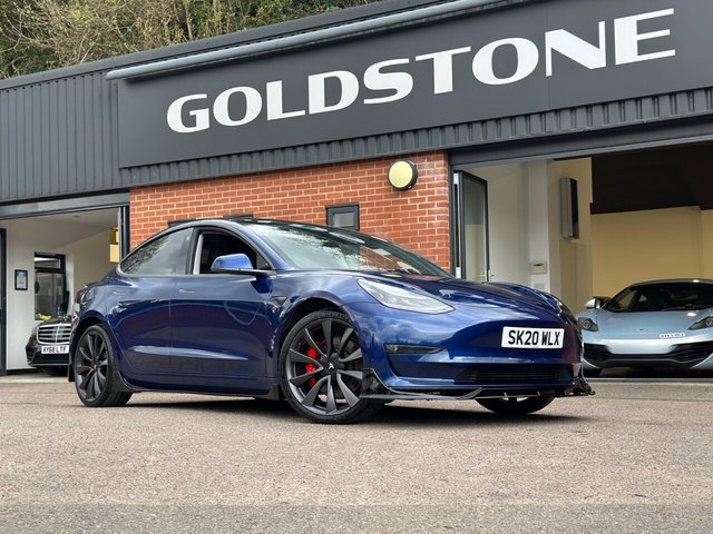 2020 20 Tesla Model 3 (Dual Motor) Performance Saloon 4dr Electric Auto 4WDE (Performance Upgrade) (449 bhp)