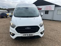 USED 2021 71 FORD TRANSIT CUSTOM 2.0 300 EcoBlue Trend Panel Van 5dr Diesel Manual L2 H2 Euro 6 (s/s) (130 ps) 82000 MILES ONE OWNER * CRUISE CONTROL * APPLE CAR PLAY