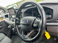 USED 2021 71 FORD TRANSIT CUSTOM 2.0 300 EcoBlue Trend Panel Van 5dr Diesel Manual L2 H2 Euro 6 (s/s) (130 ps) 82000 MILES ONE OWNER * CRUISE CONTROL * APPLE CAR PLAY