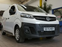 USED 2020 70 VAUXHALL Vivaro Electric 3100 75kWh Dynamic Panel Van 5dr Electric Auto L1 H1 (136 ps) ANDROID APPLE CARPLAY CAMERAS PARKING SENSORS 1 OWNER SERVICE HISTORY WARRANTY