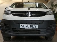 USED 2020 70 VAUXHALL Vivaro Electric 3100 75kWh Dynamic Panel Van 5dr Electric Auto L1 H1 (136 ps) ANDROID APPLE CARPLAY CAMERAS PARKING SENSORS 1 OWNER SERVICE HISTORY WARRANTY