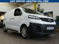 USED 2020 70 VAUXHALL Vivaro Electric 3100 75kWh Dynamic Panel Van 5dr Electric Auto L1 H1 (136 ps) ANDROID APPLE CARPLAY CAMERAS PARKING SENSORS 1 OWNER SERVICE HISTORY WARRANTY