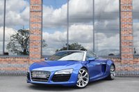 USED 2015 15 AUDI R8 5.2 FSI V10 Spyder 2dr Petrol S Tronic quattro Euro 5 (525 ps) LOW MILES / DIAMOND STITCHING