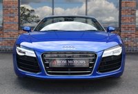 USED 2015 15 AUDI R8 5.2 FSI V10 Spyder 2dr Petrol S Tronic quattro Euro 5 (525 ps) LOW MILES / DIAMOND STITCHING
