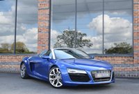 USED 2015 15 AUDI R8 5.2 FSI V10 Spyder 2dr Petrol S Tronic quattro Euro 5 (525 ps) LOW MILES / DIAMOND STITCHING