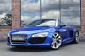 USED 2015 15 AUDI R8 5.2 FSI V10 Spyder 2dr Petrol S Tronic quattro Euro 5 (525 ps) LOW MILES / DIAMOND STITCHING