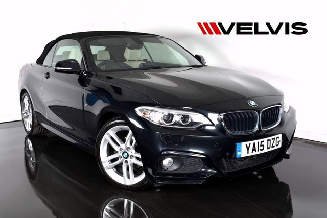 2015 15 BMW 2 Series 2.0 218d M Sport Convertible 2dr Diesel Auto Euro 6 (s/s) (150 ps)