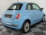 USED 2011 11 FIAT 500 0.9 TwinAir Lounge Hatchback 3dr Petrol Manual Euro 5 (s/s) (85 bhp) LONG MOT VALID UNTIL 2026, BEAUTIFUL BLUE, BEIGE CLOTH UPHOLSTERY, PAN-ROOF, AIR CONDITIONING, REMOTE CENTRAL LOCKING, POWER STEERING, LEATHER STEERING WHEEL WITH INTEGRATED AUDIO CONTROLS, BLUE&ME HANDS-FREE SYSTEM WITH USB, PLUS A RADIO-CD AND MP3 PLAYER, ABS, MULTIPLE AIRBAGS (INCLUDING DRIVER, PASSENGER, SIDE, WINDOW, AND KNEE), ELECTRONIC BRAKEFORCE DISTRIBUTION