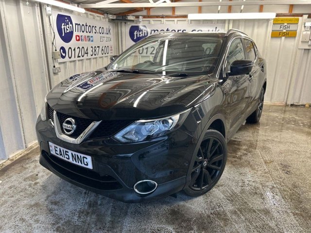 View our Nissan Qashqai 1.2 DIG-T Tekna SUV 5dr Petrol XTRON 2WD Euro 6 (s/s) (115 ps)+2 KEYS+FSH 8 STAMPS+PANORAMIC SUNROOF+LEATHER HEATED SEATS+PRIVACY+NAVI+RECENT GEARBOX SERVICE