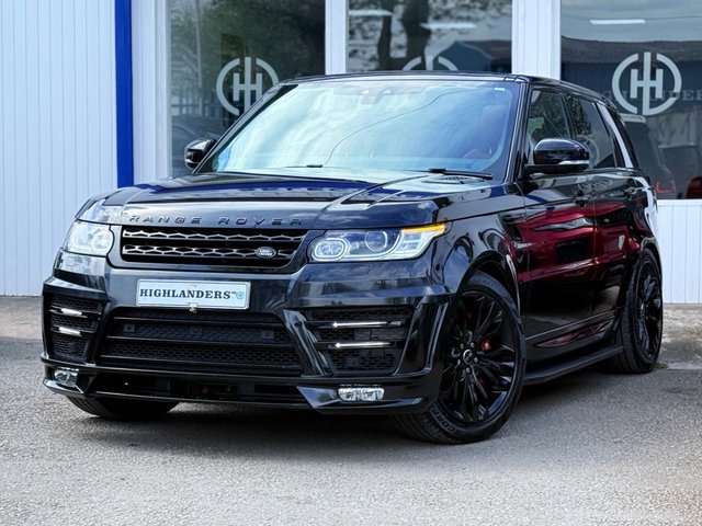 2017 17 Land Rover Range Rover Sport 3.0 SD V6 HSE DYNAMIC LUMMA KIT BLACK PACK PAN ROOF WIDE SAT NAV CAMERA STEPS LED DAYLIGHTS APPLE PLAY 