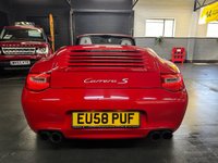 USED 2009 58 PORSCHE 911 3.8 997.2 Carrera S Cabriolet 2dr Petrol PDK (242 g/km, 385 bhp) 2009 PORSCHE 911 997 GEN2 3.8 CARRERA S PDK - RARE GUARDS RED - HRE FORGED ALLOY WHEELS - 9 SERVICES TO 87K - 16 WAY ADAPTIVE SPORT SEATS - RED BELTS - HEATED SEATS - SAT NAV