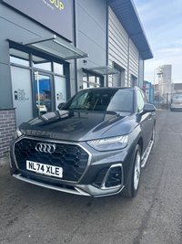 USED 2024 74 AUDI Q5 2.0 TDI 40 S line SUV 5dr Diesel S Tronic quattro Euro 6 (s/s) (204 ps) 