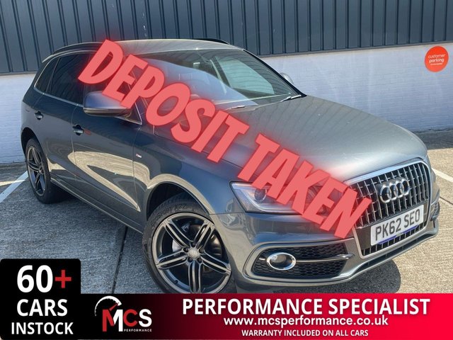 2012 62 AUDI Q5 2.0 TDI S line SUV 5dr Diesel S Tronic quattro Euro 5 (s/s) (177 ps) **SALE** EVERY CAR REDUCED !