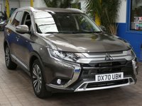 USED 2020 70 MITSUBISHI OUTLANDER 2.0 MIVEC Exceed SUV 5dr Petrol CVT 4WD Euro 6 (s/s) (150 ps) STUNNING EXAMPLE 7 SEATS SAT NAV LEATHER HEATED SEATS REAR VIEW CAMERA 1 OWNER EXCELLENT SERVICE HISTORY MITSUBISHI WARRANTY TILL NOV 2025
