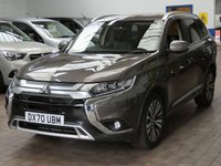 USED 2020 70 MITSUBISHI OUTLANDER 2.0 MIVEC Exceed SUV 5dr Petrol CVT 4WD Euro 6 (s/s) (150 ps) STUNNING EXAMPLE 7 SEATS SAT NAV LEATHER HEATED SEATS REAR VIEW CAMERA 1 OWNER EXCELLENT SERVICE HISTORY MITSUBISHI WARRANTY TILL NOV 2025