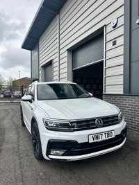 USED 2017 17 VOLKSWAGEN TIGUAN 2.0 TDI BlueMotion Tech R-Line SUV 5dr Diesel DSG Euro 6 (s/s) (150 ps) 