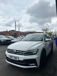 USED 2017 17 VOLKSWAGEN TIGUAN 2.0 TDI BlueMotion Tech R-Line SUV 5dr Diesel DSG Euro 6 (s/s) (150 ps) 