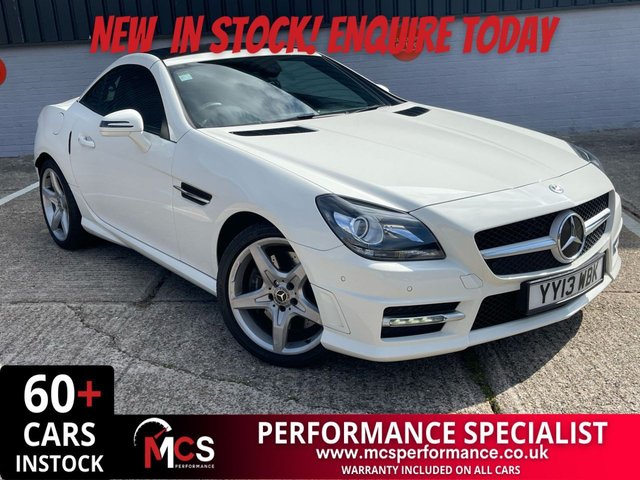 2013 13 MERCEDES-BENZ SLK 1.8 SLK200 BlueEfficiency AMG Sport Convertible 2dr Petrol G-Tronic+ Euro 5 (s/s) (184 ps) NO TRUMP TARRIFS AT MCS !!