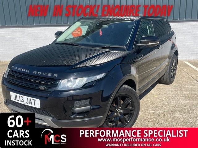2013 13 LAND ROVER RANGE ROVER EVOQUE 2.2 SD4 Pure Tech SUV 5dr Diesel Auto 4WD Euro 5 (s/s) (190 ps) 12 MONTHS WARRANTY INCLUDED