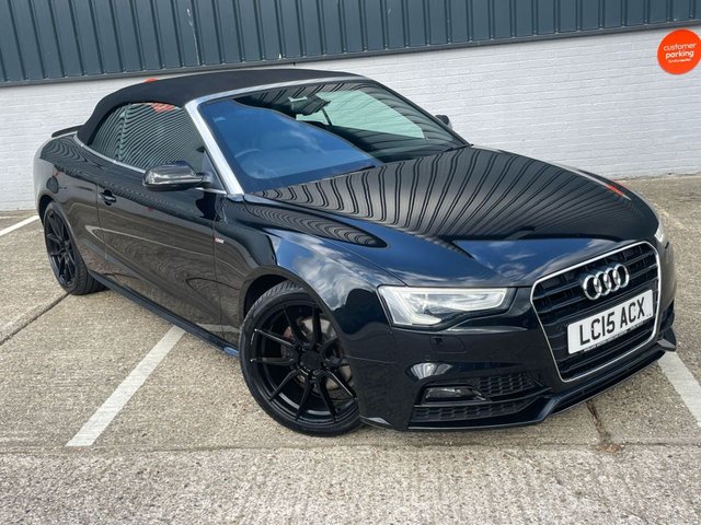 2015 15 Audi A5 Cabriolet 2.0 TDI S line Special Edition Plus Convertible 2dr Diesel Multitronic Euro 5 (s/s) (177 ps)