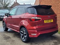 USED 2018 18 FORD ECOSPORT 1.0T EcoBoost ST-Line SUV 5dr Petrol Auto Euro 6 (s/s) (125 ps) REAR CAMERA - HEATED SEATS - HUGE SPEC - LOW MILES