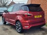 USED 2018 18 FORD ECOSPORT 1.0T EcoBoost ST-Line SUV 5dr Petrol Auto Euro 6 (s/s) (125 ps) REAR CAMERA - HEATED SEATS - HUGE SPEC - LOW MILES