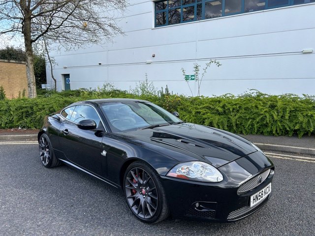 2008 58 Jaguar Xkr 4.2 V8 Coupe 2dr Petrol Auto Euro 4 (420 ps)-Superb Example Finished In Ultimate Black Metallic-Heated Ebony Leather Upholstery-3 Former Keepers-Last Keeper Since June 2015-20 Inch Upgrade Alloy Wheels-Dual Climate Control-Mfsw-Cruise Control-Bluetooth-Satnav-Bowers & Wilkins-Electric Memory Front Seats-Genuine Jaguar Mats-Great Looking Xkr Coupe & Fantastic Value.