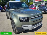 USED 2021 70 LAND ROVER DEFENDER 3.0 Hard Top MHEV Green, 81,100 miles, 2 owners, ULEZ Euro 6 4x4, automatic, Sat Nav, 10