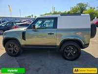 USED 2021 70 LAND ROVER DEFENDER 3.0 Hard Top MHEV Green, 81,100 miles, 2 owners, ULEZ Euro 6 4x4, automatic, Sat Nav, 10