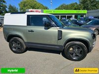 USED 2021 70 LAND ROVER DEFENDER 3.0 Hard Top MHEV Green, 81,100 miles, 2 owners, ULEZ Euro 6 4x4, automatic, Sat Nav, 10