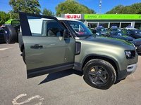 USED 2021 70 LAND ROVER DEFENDER 3.0 Hard Top MHEV Green, 81,100 miles, 2 owners, ULEZ Euro 6 4x4, automatic, Sat Nav, 10