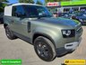 USED 2021 70 LAND ROVER DEFENDER 3.0 Hard Top MHEV Green, 81,100 miles, 2 owners, ULEZ Euro 6 4x4, automatic, Sat Nav, 10