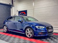 USED 2015 15 AUDI A3 1.4 TFSI S line Sportback 5dr Petrol S Tronic Euro 6 (s/s) (125 ps) 