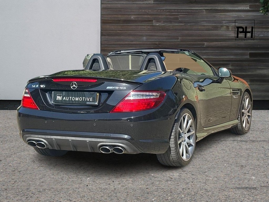 USED 2013 E MERCEDES-BENZ SLK 5.5 5.5 SLK55 V8 AMG Convertible 2dr Petrol SpdS+7GT Euro 5 (s/s) (421 ps) 2d AUTO 415 BHP STUNNING HISTORY|HARMAN/KARDON