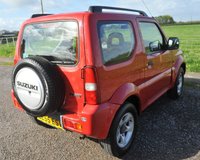 USED 2005 55 SUZUKI JIMNY 1.3 JLX SUV 3dr Petrol Manual (174 g/km, 83 bhp) 2005 SUZUKI JIMNY 1.3 JLX 4x4 SUV 3dr Petrol Manual (174 g/km, 83 bhp) RED EXCELLENT CONDITION 6 MONTH RAC WARRANTY 12 MONTH MOT