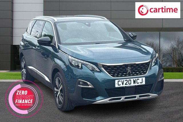 View our Peugeot 5008 1.5 BlueHDi GT Line SUV 5dr Diesel EAT Euro 6 (s/s) (130 ps) Touchscreen, Reverse Camera, Apple CarPlay / Android Auto, Satellite Navigation, DAB Digital Radio