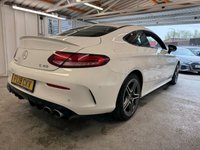 USED 2019 19 MERCEDES-BENZ C-CLASS 3.0 C43 V6 AMG (Premium) Coupe 2dr Petrol G-Tronic+ 4MATIC Euro 6 (s/s) (390 ps)+1 FORMER KEEPER+2 KEYS+MEDIA+NAVIGATION+APPS+PARK CONTROL+CLIMATE+CRUISE 2 KEYS+1 FORMER KEEPER+HISTORY+PARK CONTROL+HALF LEATHER SEATS+NAV+CLIMATE+18" ALLOYS+BLUETOOTH+MEDIA+USB+AUX+DAB+CRUISE+HEATED FRONT SEATS+CAM+HPI CLEAR