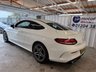USED 2019 19 MERCEDES-BENZ C-CLASS 3.0 C43 V6 AMG (Premium) Coupe 2dr Petrol G-Tronic+ 4MATIC Euro 6 (s/s) (390 ps)+1 FORMER KEEPER+2 KEYS+MEDIA+NAVIGATION+APPS+PARK CONTROL+CLIMATE+CRUISE 2 KEYS+1 FORMER KEEPER+HISTORY+PARK CONTROL+HALF LEATHER SEATS+NAV+CLIMATE+18" ALLOYS+BLUETOOTH+MEDIA+USB+AUX+DAB+CRUISE+HEATED FRONT SEATS+CAM+HPI CLEAR