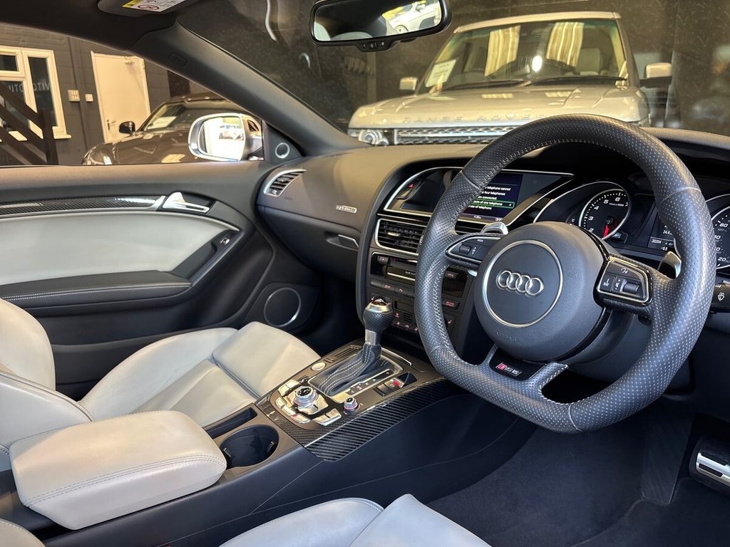 USED 2014 64 AUDI RS5 4.2 FSI V8 Coupe 2dr Petrol S Tronic quattro Euro 5 (450 ps) 2 OWNERS FROM NEW|AUDI HISTORY
