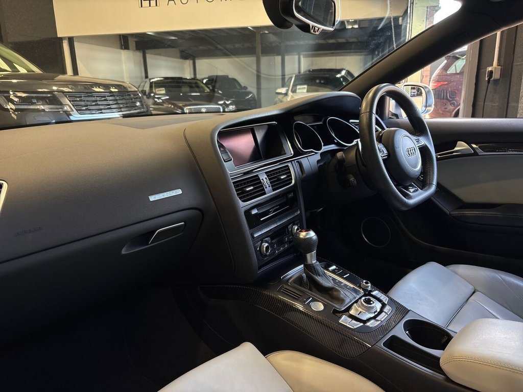 USED 2014 64 AUDI RS5 4.2 FSI V8 Coupe 2dr Petrol S Tronic quattro Euro 5 (450 ps) 2 OWNERS FROM NEW|AUDI HISTORY