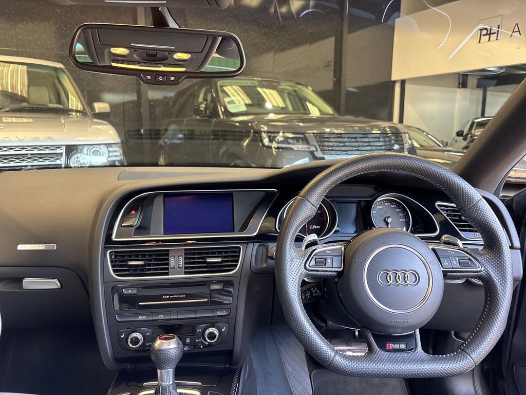 USED 2014 64 AUDI RS5 4.2 FSI V8 Coupe 2dr Petrol S Tronic quattro Euro 5 (450 ps) 2 OWNERS FROM NEW|AUDI HISTORY