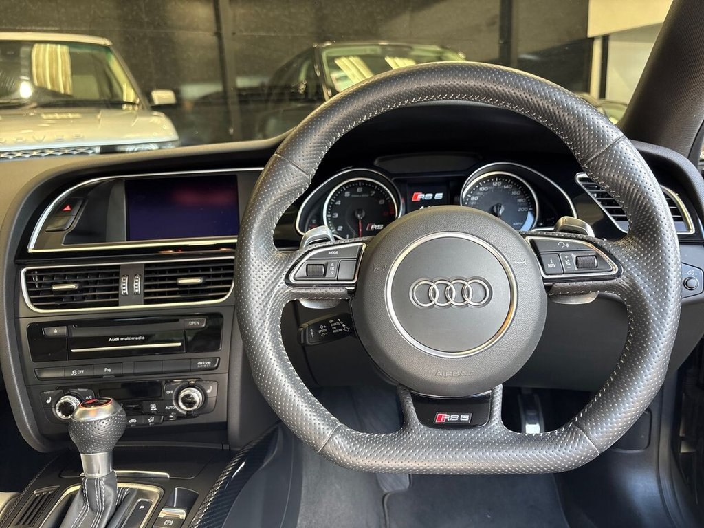 USED 2014 64 AUDI RS5 4.2 FSI V8 Coupe 2dr Petrol S Tronic quattro Euro 5 (450 ps) 2 OWNERS FROM NEW|AUDI HISTORY