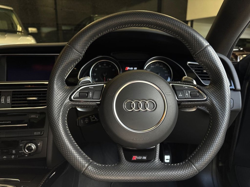 USED 2014 64 AUDI RS5 4.2 FSI V8 Coupe 2dr Petrol S Tronic quattro Euro 5 (450 ps) 2 OWNERS FROM NEW|AUDI HISTORY
