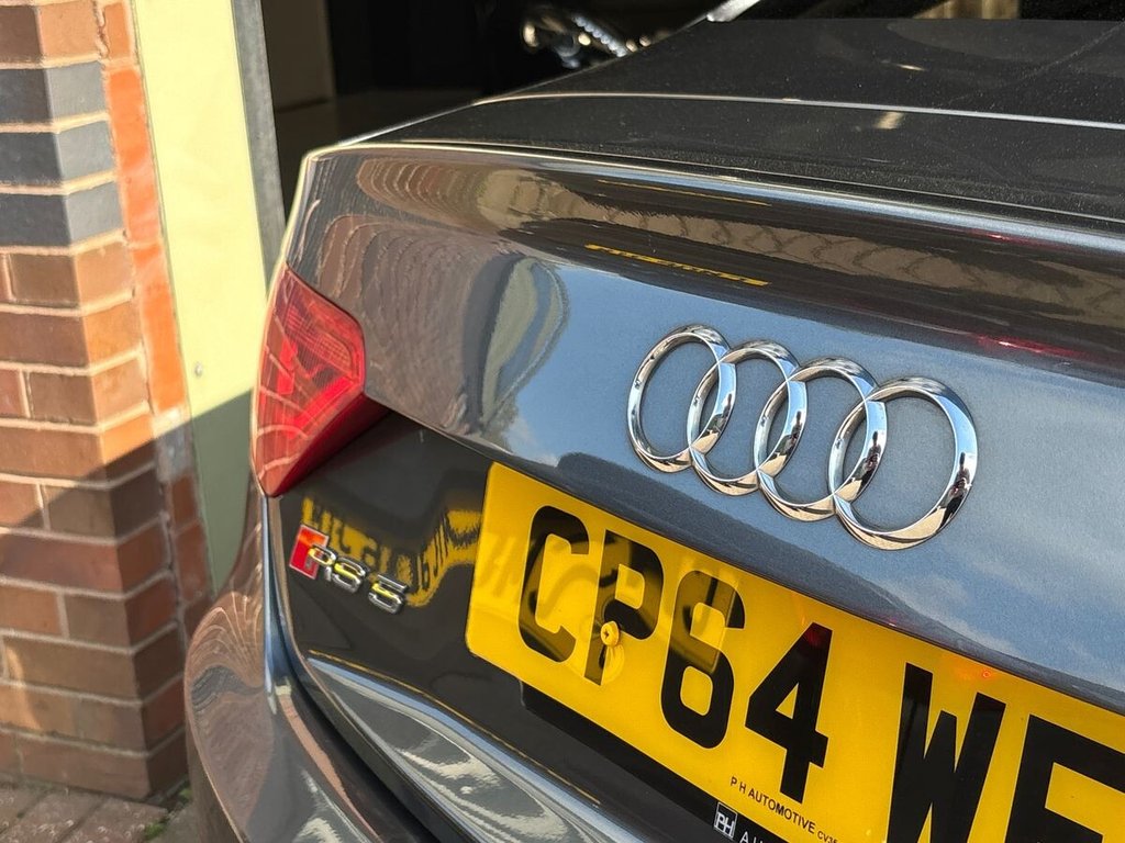 USED 2014 64 AUDI RS5 4.2 FSI V8 Coupe 2dr Petrol S Tronic quattro Euro 5 (450 ps) 2 OWNERS FROM NEW|AUDI HISTORY