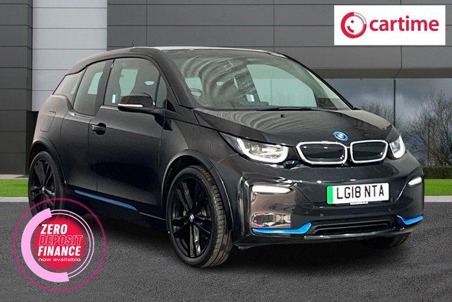 View our BMW I3 33kWh S Hatchback 5dr Electric Auto (183 ps) Media Display, Satellite Navigation, DAB Digital Radio, Bluetooth, 20-Inch Alloy Wheels