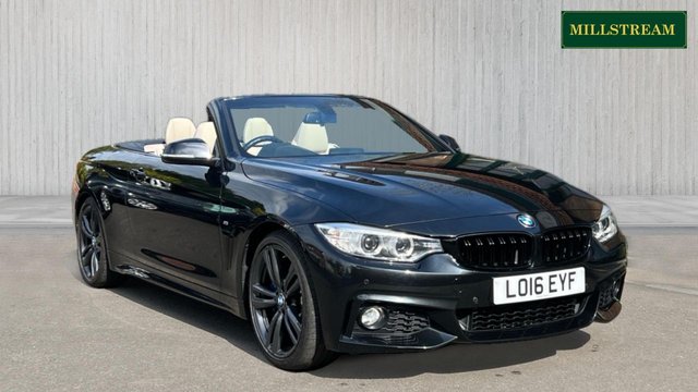 2016 16 BMW 4 Series 3.0 430d M Sport Convertible 2dr Diesel Auto Euro 6 (s/s) (258 ps)