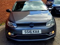 USED 2016 16 VOLKSWAGEN POLO 1.2 TSI BlueMotion Tech Match Hatchback 5dr Petrol Manual Euro 6 (s/s) (90 ps) 