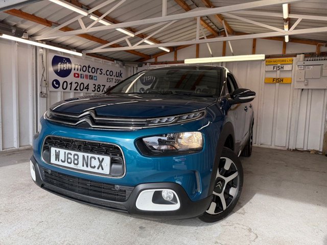 View our Citroen C4 Cactus 1.2 PureTech Flair Hatchback 5dr Petrol Manual Euro 6 (s/s) (130 ps)+1 OWNER FROM NEW+FSH 6 STAMPS+2KEYS+PANORAMIC SUNROOF+APPS+MEDIA+BLUETOOTH+NAVIGATION